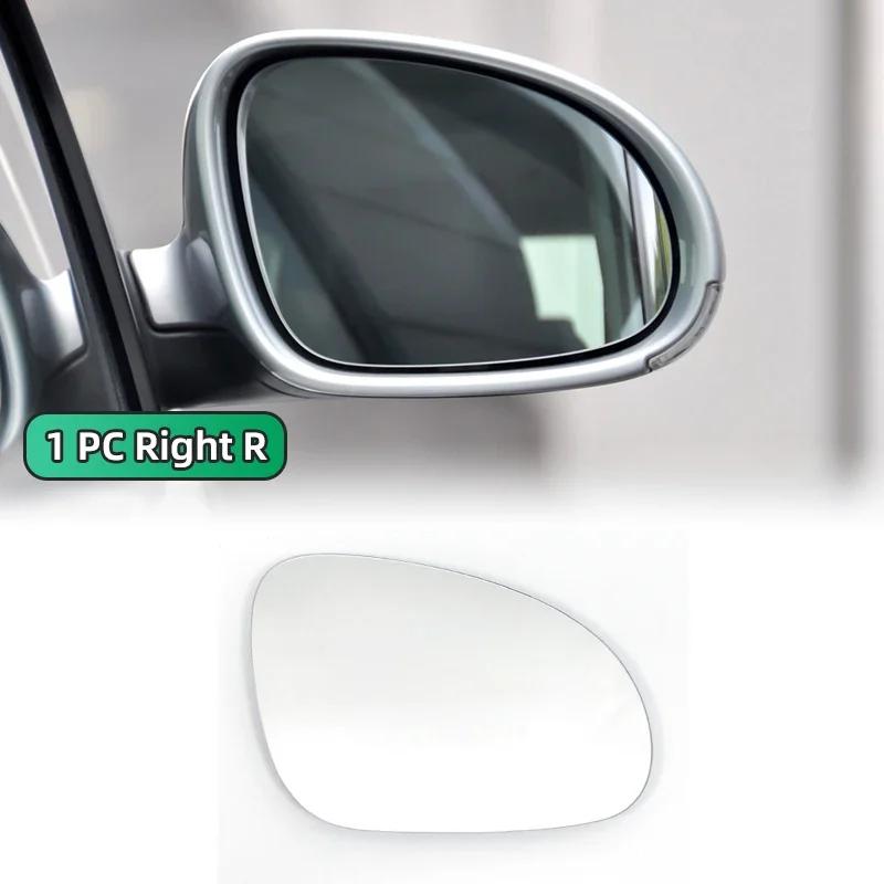For VW Golf 5 MK5 Jetta Passat B6 2005-2009 Left Right Side Heated Mirror Blue White Glass Lens Replacement 3C0857521 3C0857522