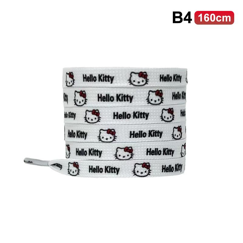 1Pair 80/100/140/160Cm Cute Cartoon Flat Shoelaces No Elasticity Sneakers Laces Casual Thicken Shoe Laces Shoes Accessories