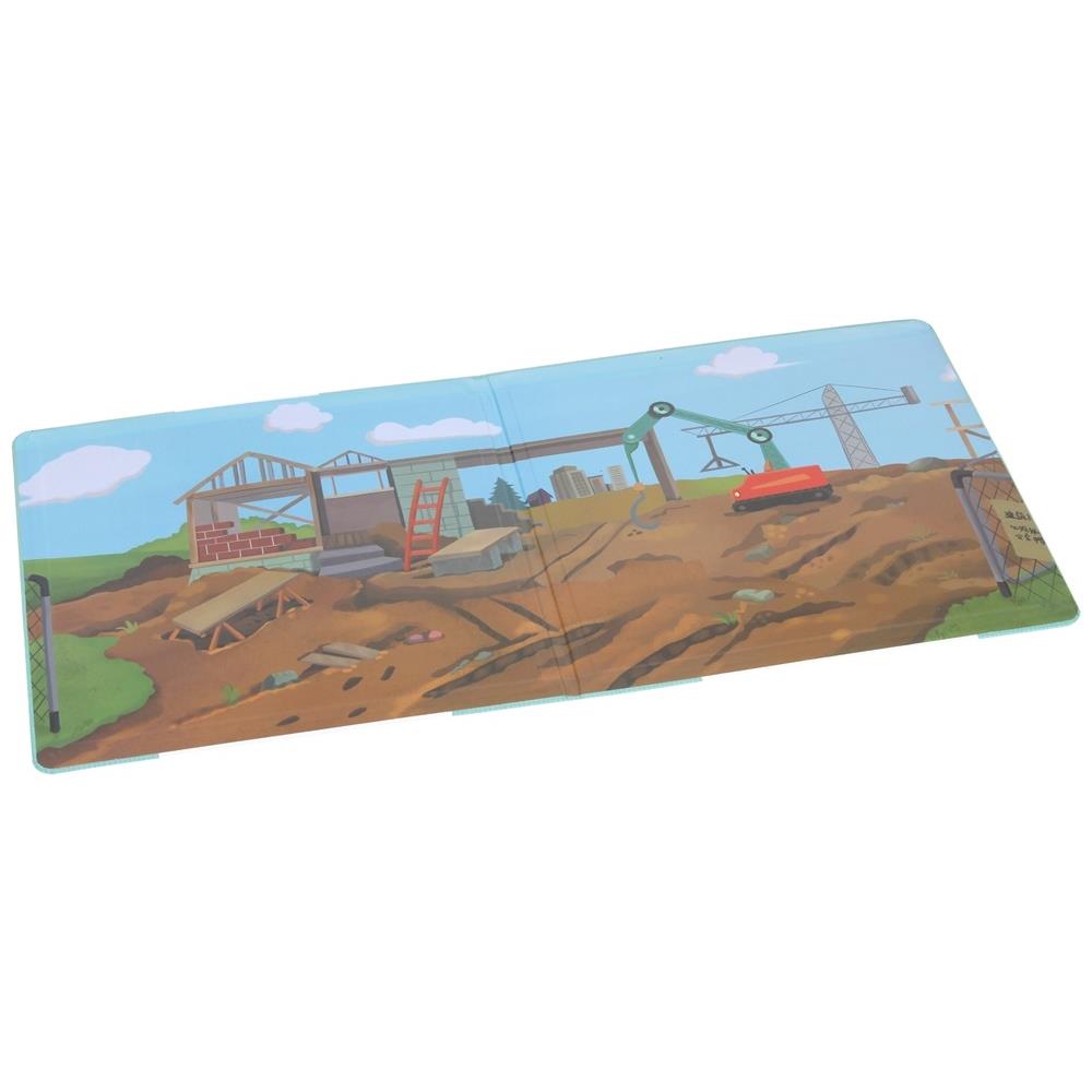 Magnetic Puzzle Book Magnetic Puzzle Construction Vehicles Montessori