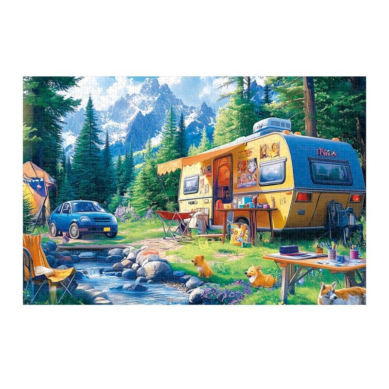 Hot Sale 1000-Piece Custom Jigsaw Puzzle Adults and Children s Printed Personalized Paper Puzzle 501~1000