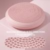 PVC Yoga Balance Pad with Inflatable Massage Cushion and Thickened Anti Burst Ball for Home Office Fitness Training