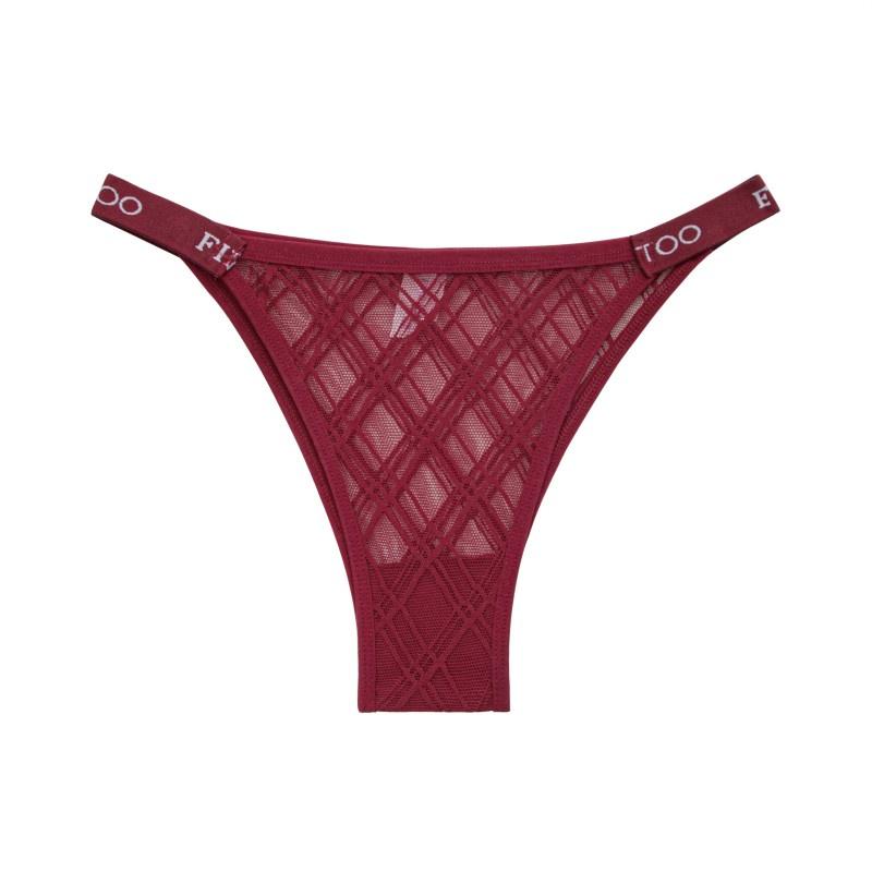 

Красные хлопковые трусики FINETOO для женщин, рождественские трусы, новогоднее нижнее белье, удобные трусы, мягкое нижнее белье, размер S-XL XL