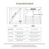 Deli 50497 100-inch 16:10 Electric Projector Screen