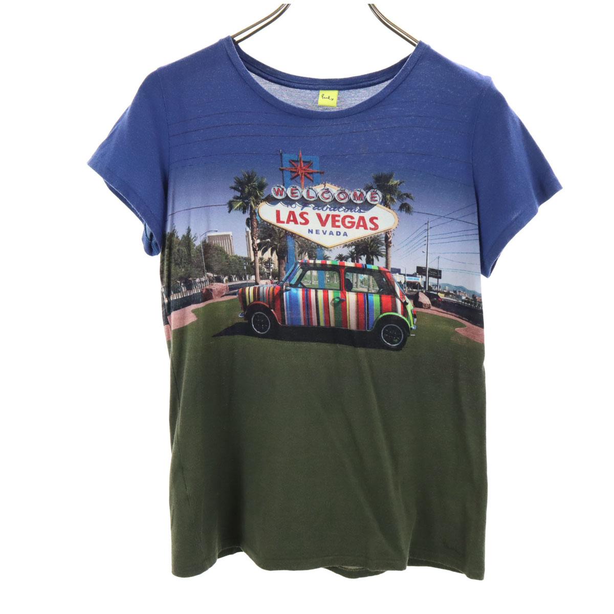 

Paul Smith made in Japan LAS VEGAS photo prints Short sleeve T-shirt M Women Used