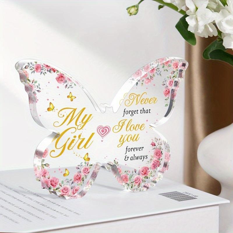 Butterfly Love Panel - Romantic Valentine's & Anniversary Gift for Girlfriend