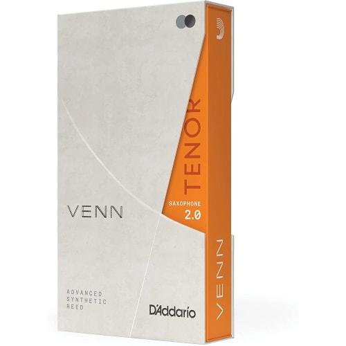 D'Addario WoodWinds VENN G2 (Generation 2) Synthetic Reed for Alto Saxophone (VAS0120G2), Hardness: 2.0, 1 Reed