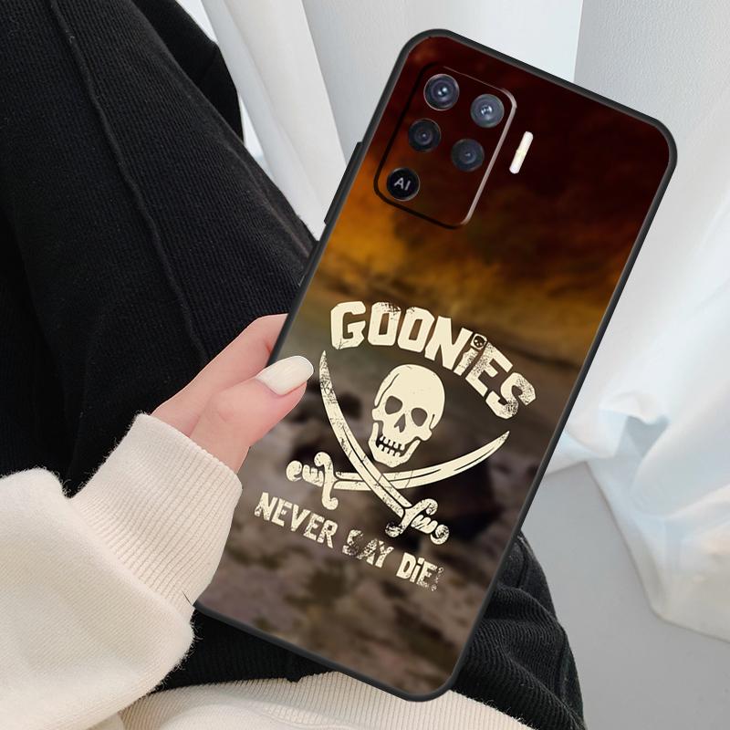 Goonies For OPPO Find X3 X5 Pro A5 A9 A31 A53 A15 A16 A52 A72 A83 A91 A93 A94 A54 A74 A53S Case