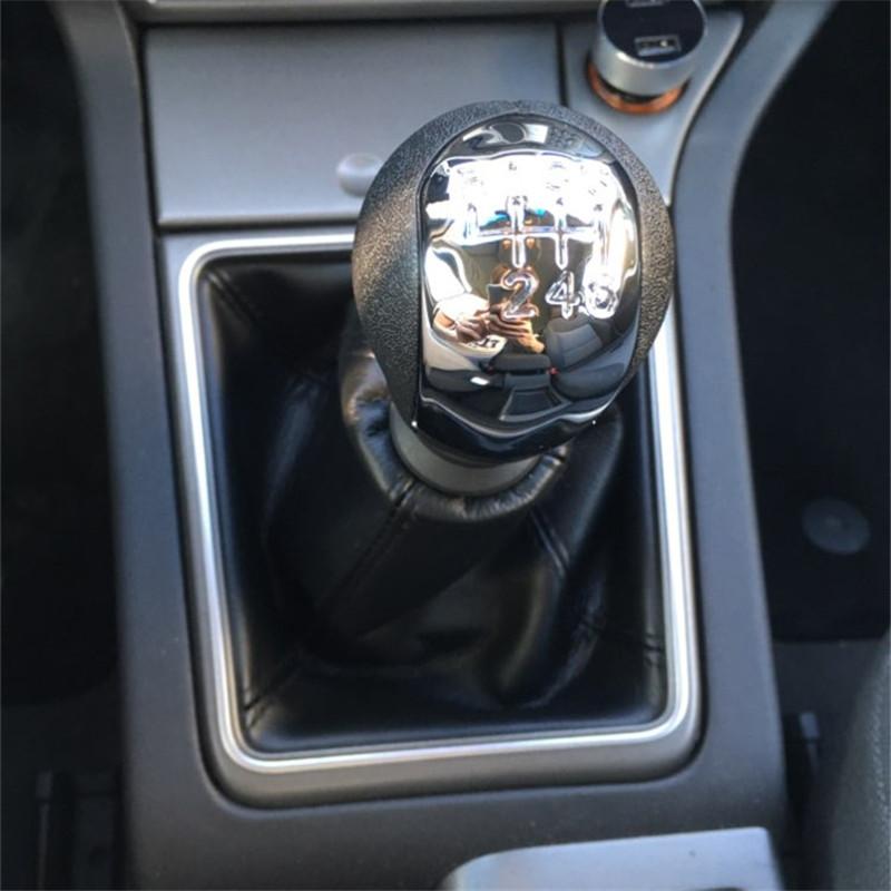 5/6 Speed Manual Car Gear Shift Knob Gaiter Boot Cover Collar Case For Opel Vectra C 2002 2003 2004 2005