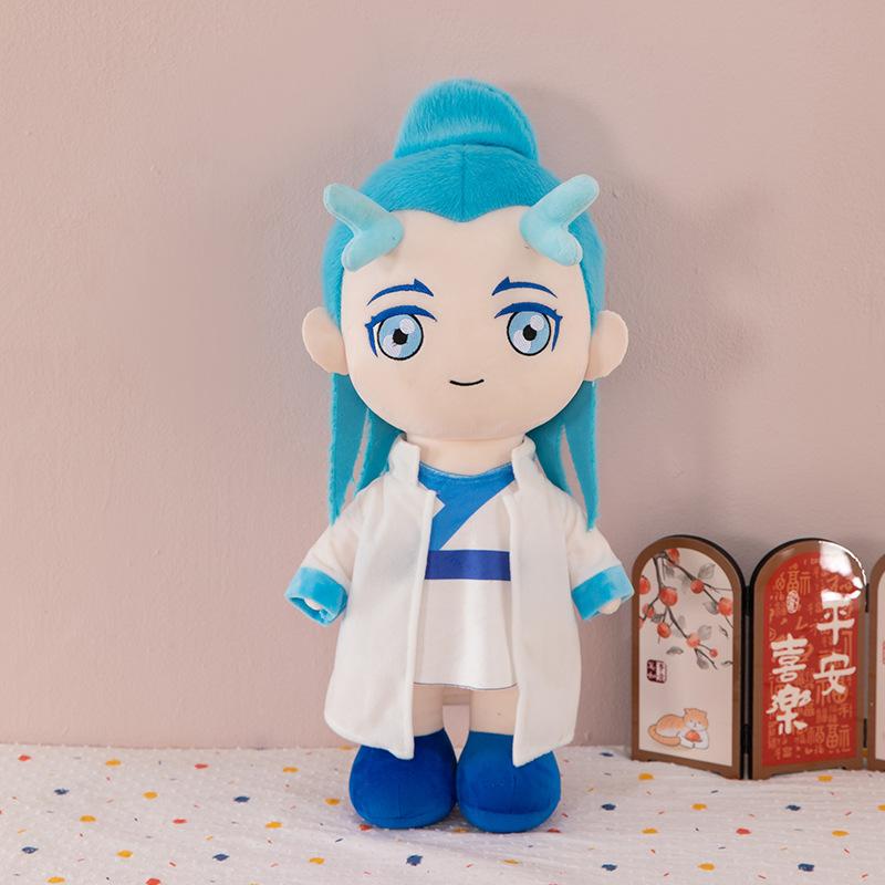 

Кукла Нэчжа плюшевая кукла милая кукла Нэчжа Аобин трендовая кукла плюшевая игрушка подарок 30cm（180g）