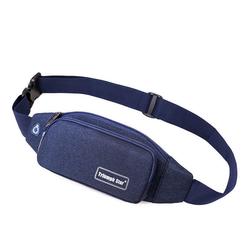 Unisex Waterproof Fanny Pack: Multifunctional Coin Purse, Mobile Phone Holder, Lightweight Running Bag for Sports