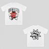 Y2k Hiphop Unisexs Tshirts Streetwear Aesthetic Giogang Edgy Cartoon Doubleside Print Cotton Unisex Crew Neck Tshirt