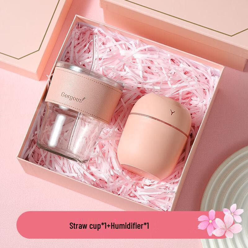 AQ Insulated Straw Cup and Humidifier Set