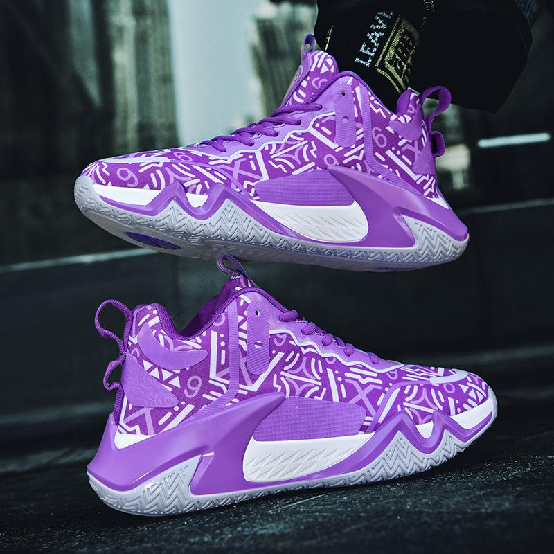 

Новые баскетбольные кроссовки мужские для реальных игр, цементные, противоскользящие, спортивные, для бега, для мальчиков и подростков, студенческие, нескользящие, износостойкие кроссовки 45