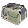 Pet Carrier Bag Brthable Foldable Oxford Cloth Steel Wire Frame Cat Travel Handbag with   Strap for Outdoor