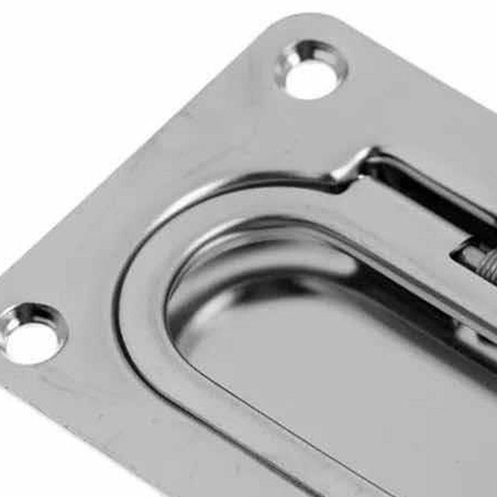 Stainless Steel Recessed Fasteners Anti-Rattle Lockable Hold Down Clamp  Deck Hatches