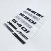 3D ABS Letter 520i 523i 525i 528i 530i 535i 540i Logo Badge Emblem For BMW 5 Series E60 E61 F10 F11 G30 Car Trunk Decal Sticker
