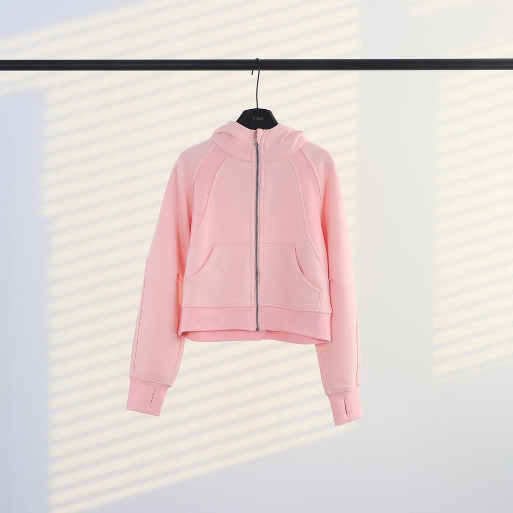 Women's Outdoor Sports Full Zip Loose Hoodie - Autumn/Winter Long Sleeve Casual Fitness Wear (In Stock)