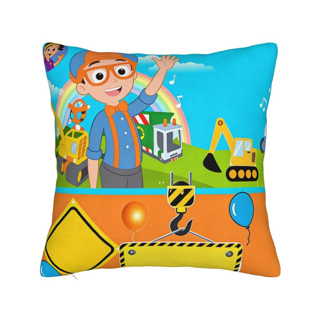 Cartoon B-Blippiing Pillow Case Custom Pillow Cover Kawaii Pillowcases For Sofa Bedroom Home Decor