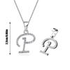 26 English Letters Necklace for Women Fashion Collarbone Chain Short Jewelry Necklace Pendant