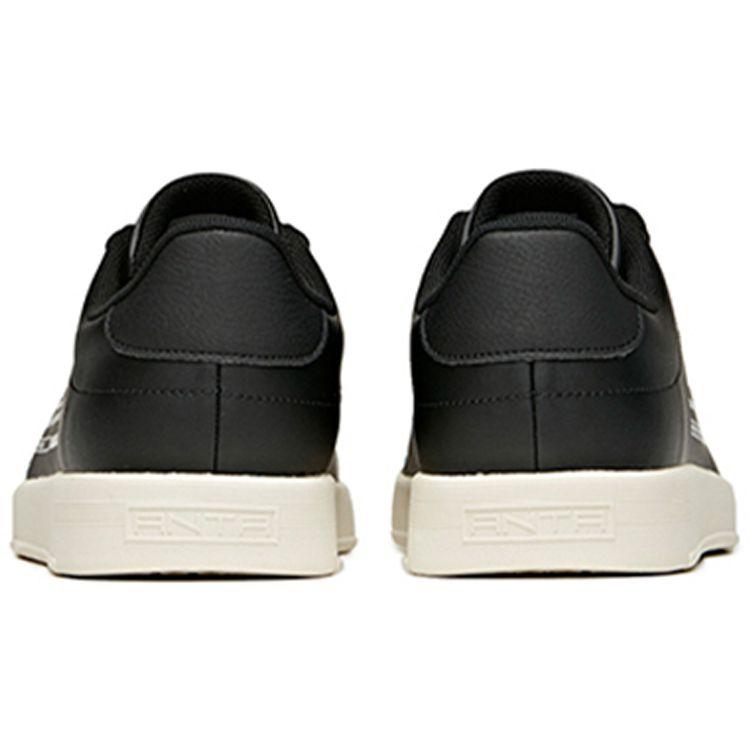 Anta Lifestyle Series Non-Slip Wear-Resistant Fashion Low-Top Casual Sneakers Men Sneakers Black 112118065-5