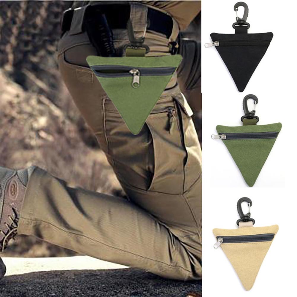 Portable Tactical Waist Pockets Oxford Cloth Triangle Bag Edc Tool For Outdoor Running Camping Hiking