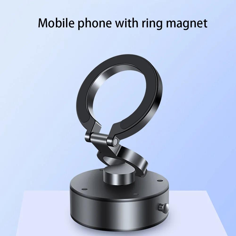 Magnetic Car Phone Holder Car Phone Bracket Tri-fold Foldable Phone Stand Hands Free Smartphone Support for Smartphone