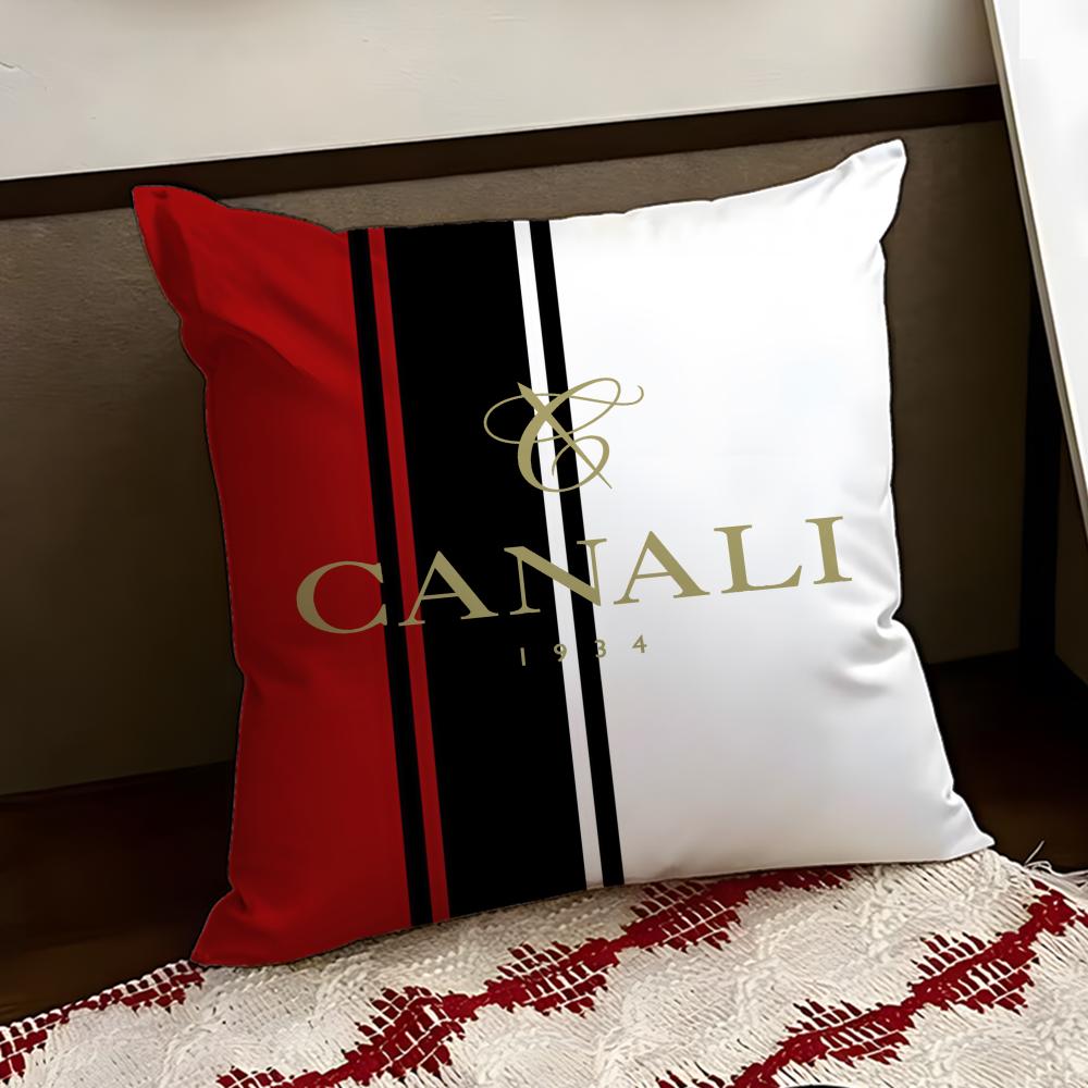Cclassic CCanali Cushion Cover Reversible Soft Durable Pillow Cover Home  Car MultiScene Use for Daily Comfort