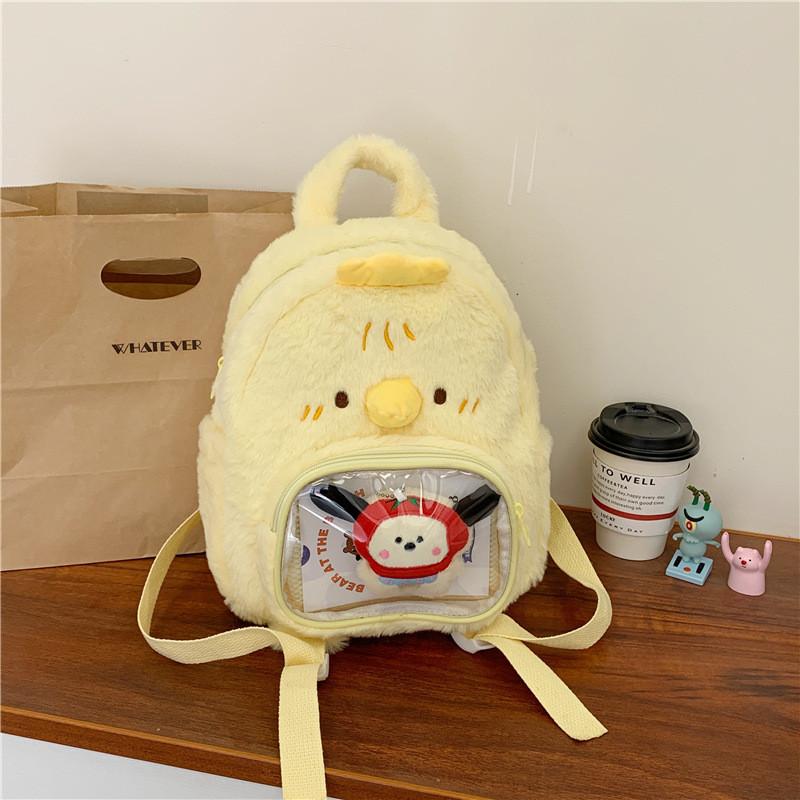 Chickens Bears Squirrels Sheep Cartoon Backpack Teens Lightweight Student Bags