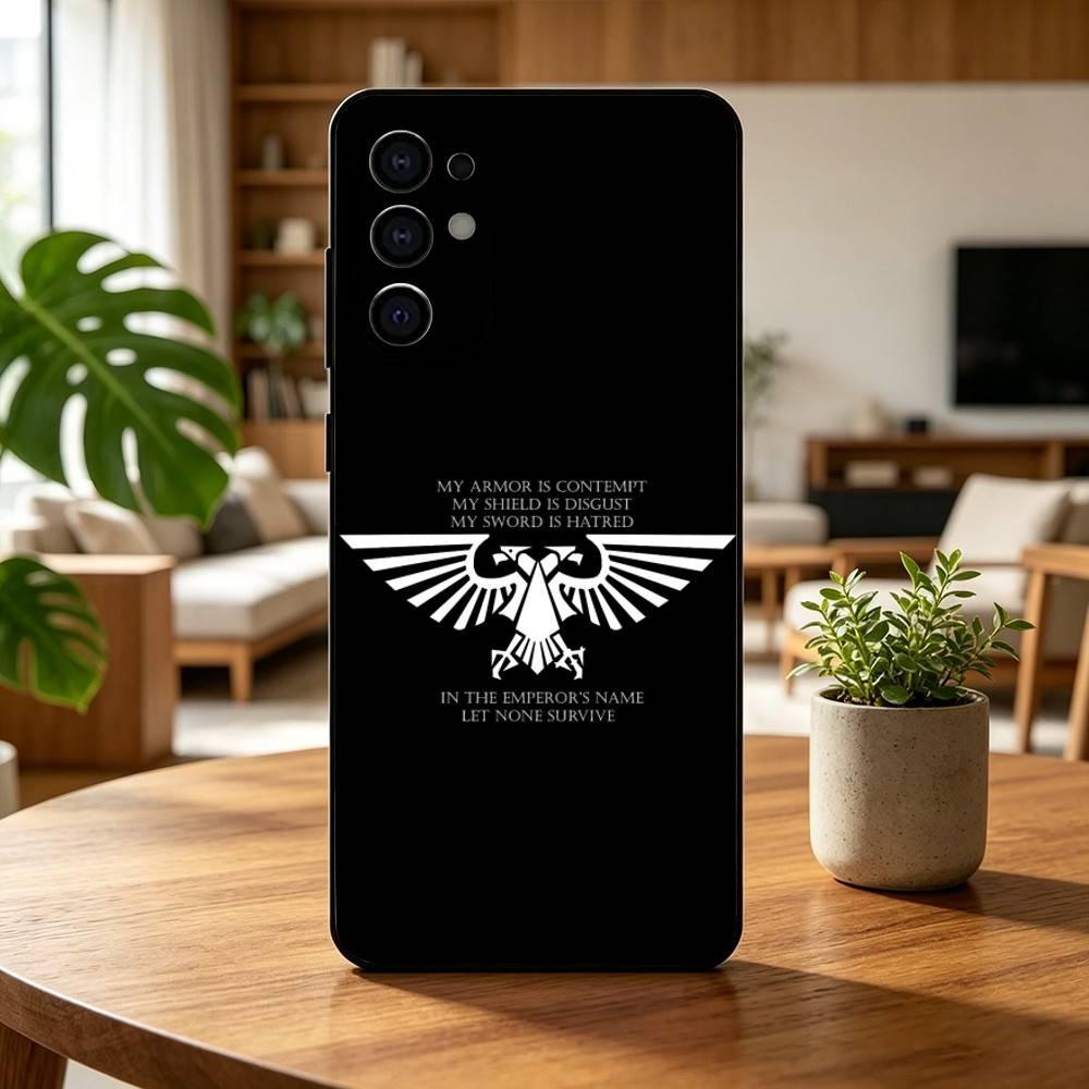 Warhammer 40k heiße Spiele Handyhülle Für Samsung S25,S24,S21,S22,S23,S30,Ultra,S20,Plus,Fe,Lite,Note,10,Schwarze Abdeckung