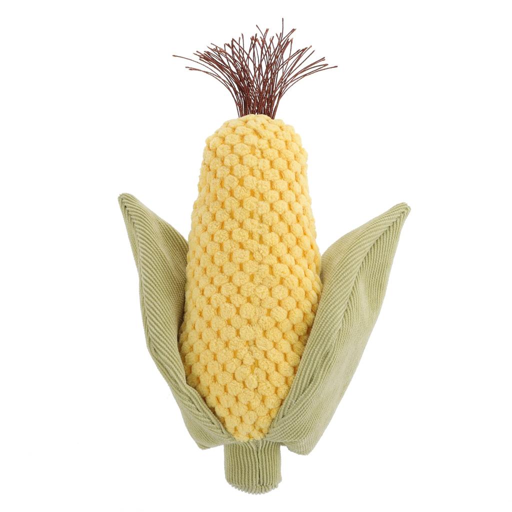 Apricot Lamb Fresh Corn Plush Toy for Kids, Soft and Cute, Fluffy Fresh Corn for Girls and Boys, 17cm