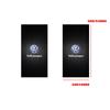 2pc Car B-Pillar Center Column Cover PET Decals Accessorie For VW GTI Polo Golf Passat Scirocco Tiguan Jetta T-ROC Touareg Taigo RA1