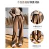 Women's High Waist Wide Leg Suit Pants Casual Loose Straight Trousers