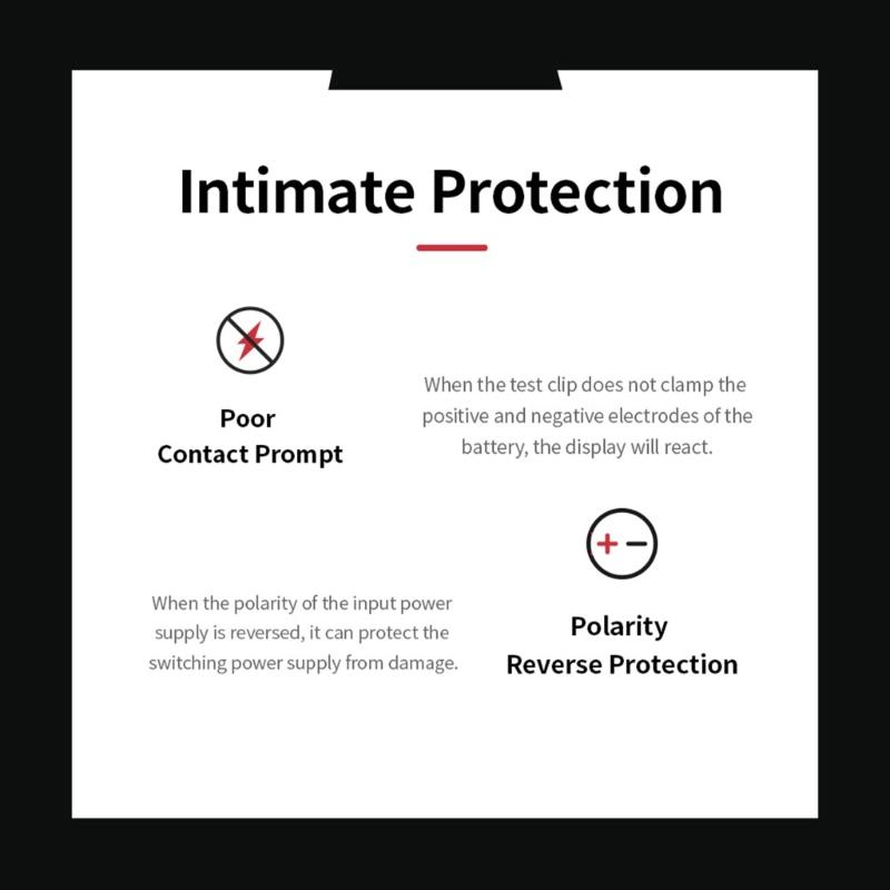 24V 6V 12V Battery Tester BM550 Test Analyzer Diagnostic Tool Detector Accessories Fit for Car Motorcycles Truck Trailer