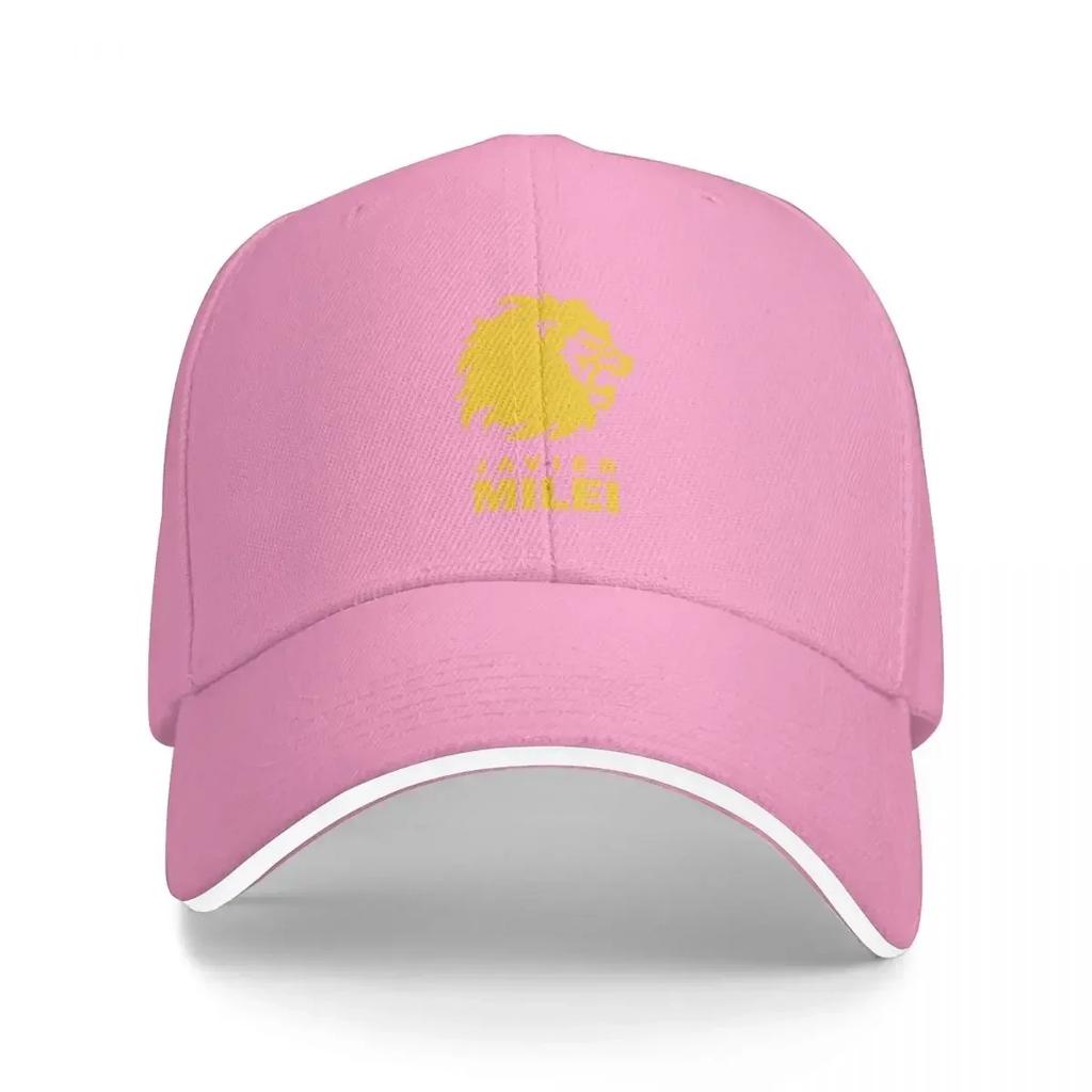 Javier Milei Yellow Baseball Cap Golf Cap funny hat Unisexs Tennis Women's