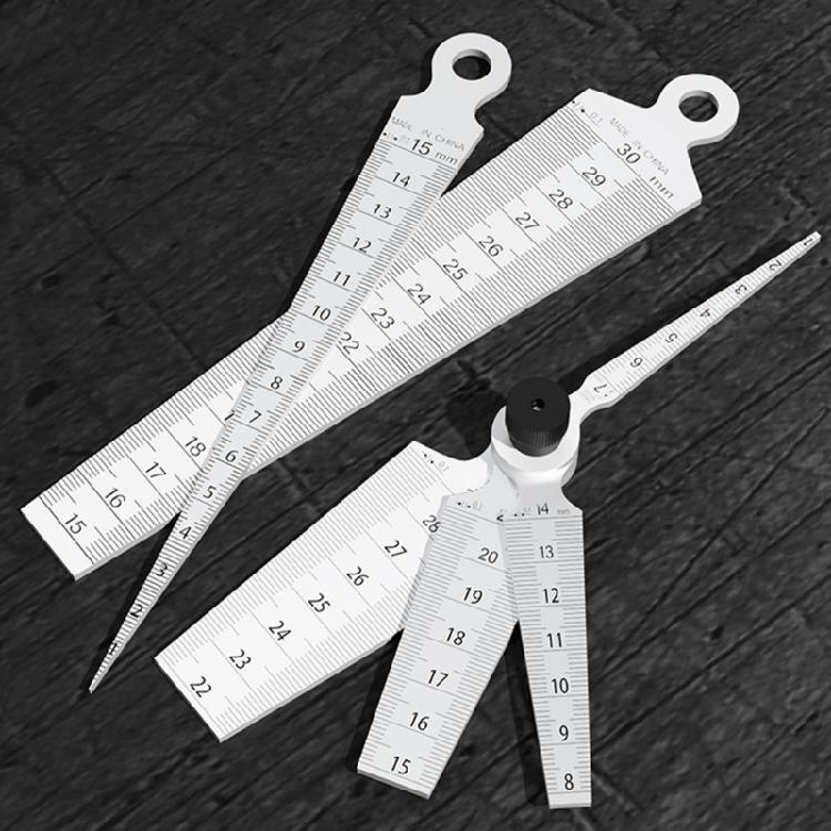 6pcs High Accuracy Steel Gaps Gauges Lab Grade Gaps Measurement Tool for Machinery Maintenance & Technical Inspections