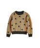 Cookies Two-Way Star Jacquard Knit (Black/Beige)