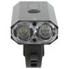 MEROCA Bicycle Headlight USB Rechargeable Bike Front Light Power Display Bicycle Lights for Night Riding