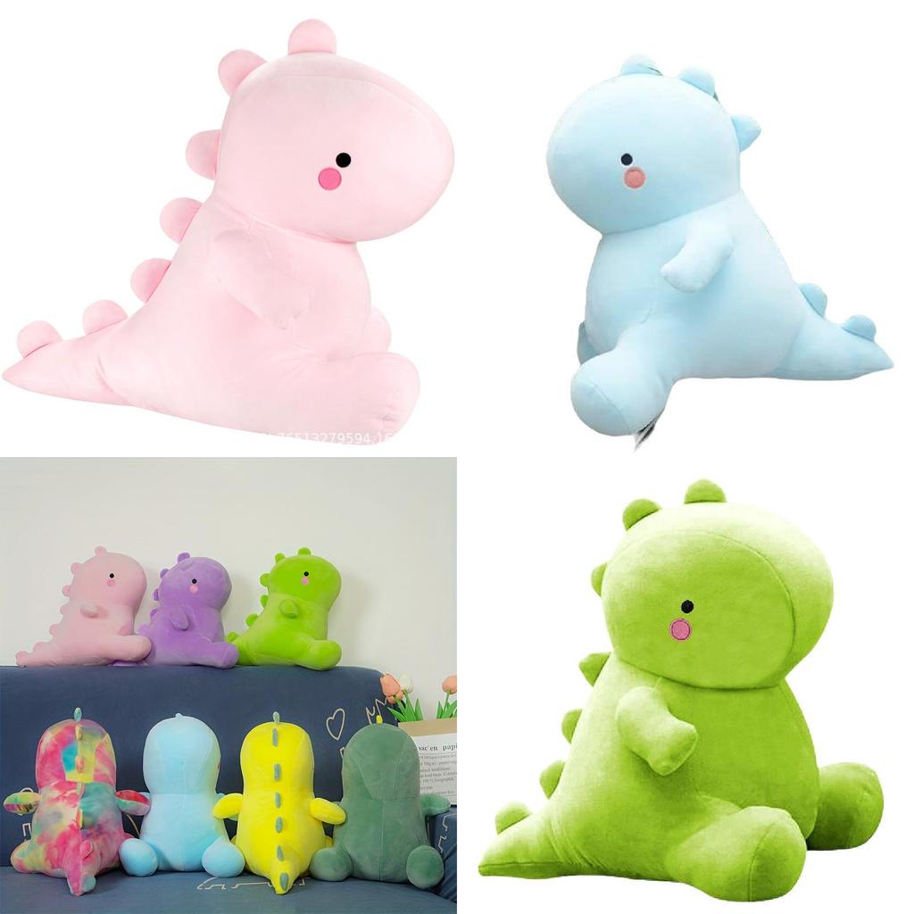 Adorable Dinosaur Plush Toy Cozy Stuffed Animal Pillow Perfect For Girls Birthday Gift