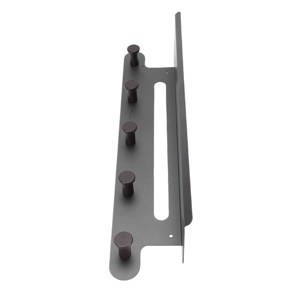 Wall Mount Clothing Rack with Board Hanging Storage Shelf Coat   for Home Entryway Bedroom Bathroom