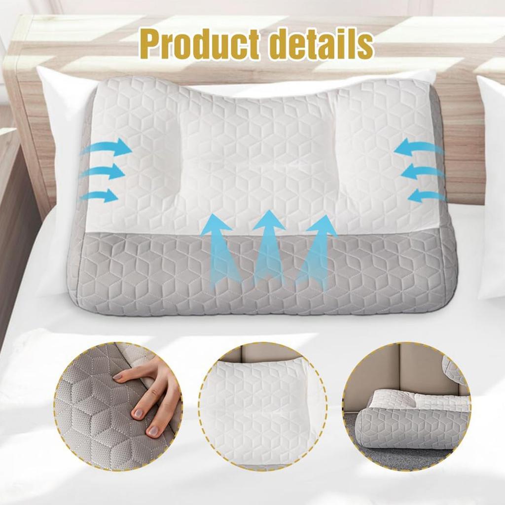 Fiber Cervical Protection Pillows Ergonomic Pillows For Neck And Shoulder Soft and Cpmfy Help Deep Sleep Good Household Items