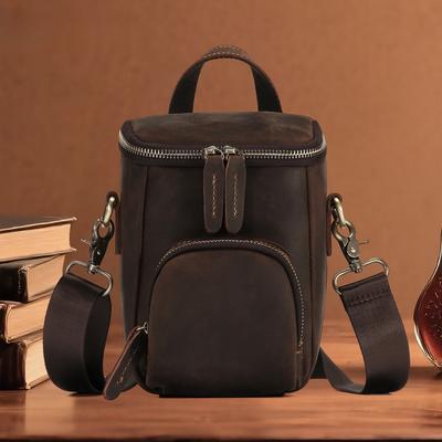 Herren Crossbody-Tasche, Retro Eimer-Tasche, Outdoor Lässig Einzel-Schultertasche, Herren-Tasche