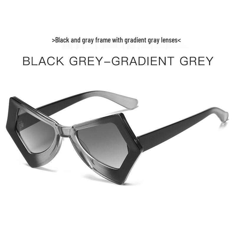 Lunettes de Soleil Dégradé Papillon Protection UV - Style Influenceur Y2K
