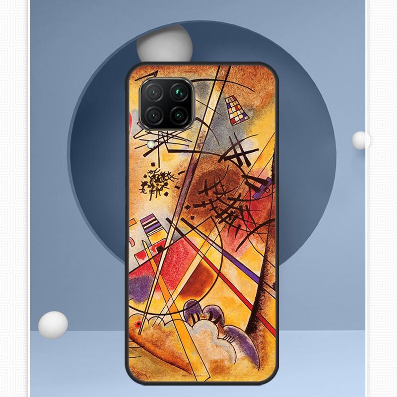 Wassily Kandinsky Abstract Artistic For Huawei Nova 12i 12s 11i 8i Y91 Y60 Y70 Y72 Y90 Y61 9 10 SE P20 P40 Lite P30 P60 Pro Case