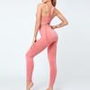 2-teiliges Set Damen Crop-BHs Stretch Slim Pants Set Sexy zweiteiliges Set Trainingsanzug Damen Yogahose