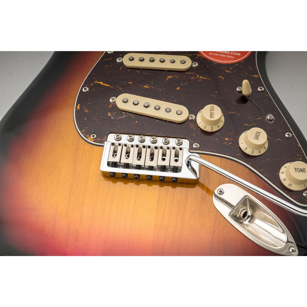 Wilkinson WOV09 Deluxe 10.5mm ST Tremolo Bridge, 6-Point, American Vintage Narrow Spacing, for Strat Electric Guitars, Chrome