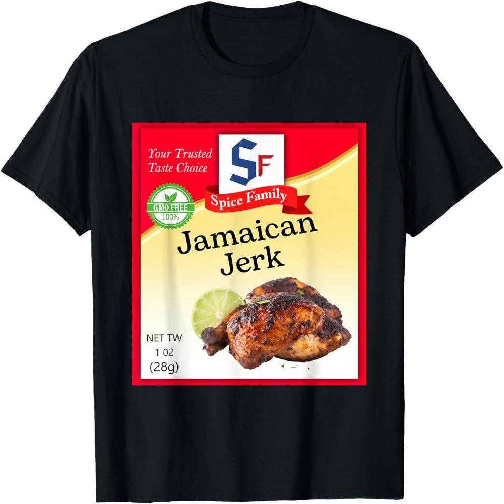 Jamaican Jerk Condiment Costume Holiday Spice Group Costumes T-Shirt S