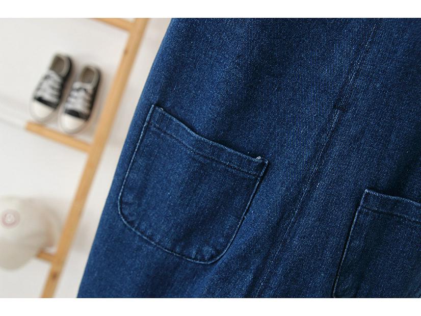 2025 Winter Koreanische Kinder Fleece Denim Latzhose - Stilvoller Jumpsuit für Jungen & Mädchen