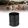 Collapsible Trash Can Waterproof Oxford Cloth Portable Camping Trash Can for Outdoor Balcony Garden