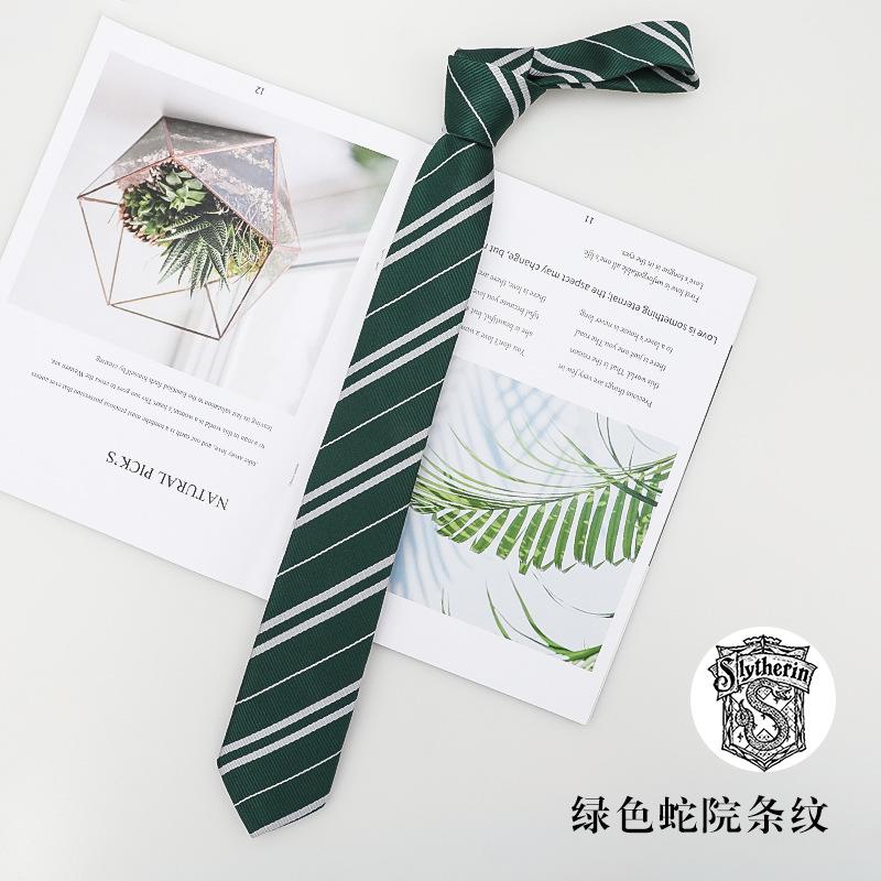 Harry Potter kravata Pánové a dámy Jk Hadí dům Slytherin Gryffindor Havraspár Mrzimor Dk kravata