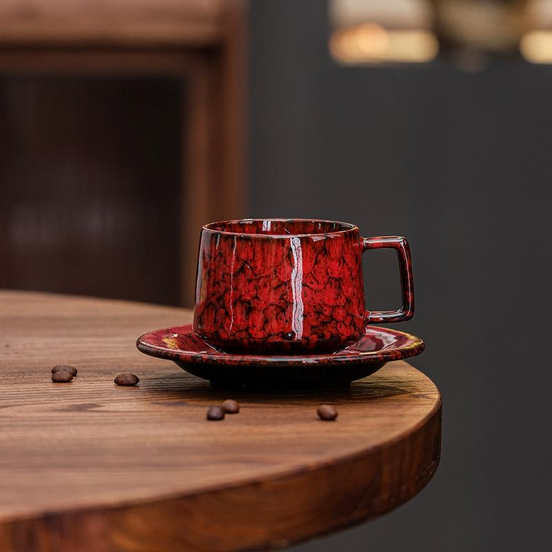 Espresso Cup Saucer Latte Latte Ceramic Cup High Value Afternoon Tea Cup